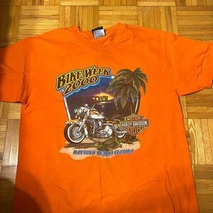 Harley-Davidson Orange Bike Week T-Shirt